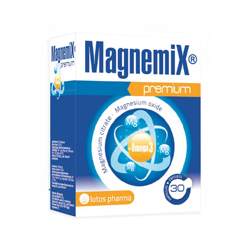 Magnemix Premium, 30 kapsulas