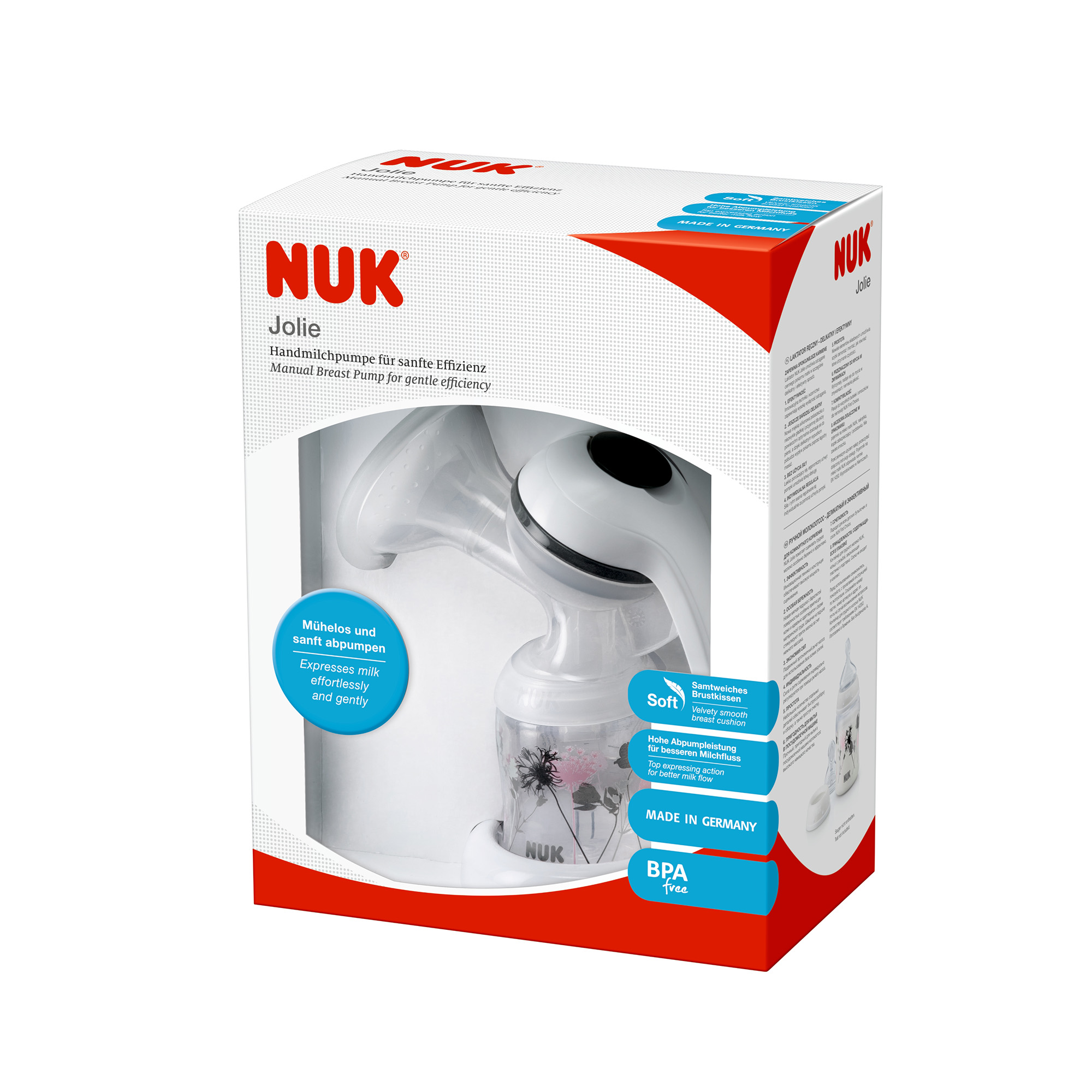 NUK Piena pumpis Jolie CL