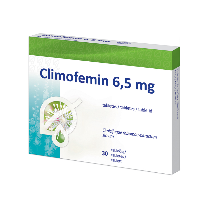 Climofemin 6,5 mg tabletes
