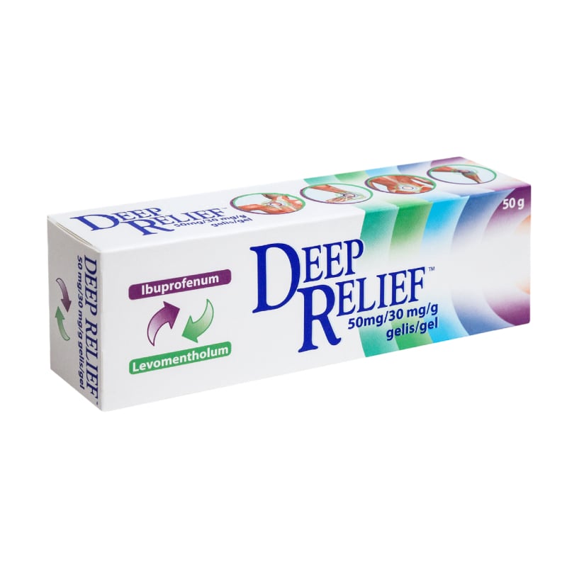 Deep Relief 50 mg/30 mg/g gels