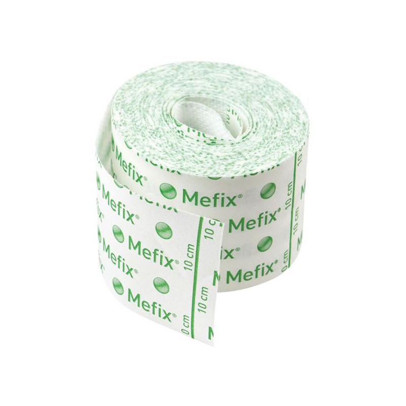 MEFIX 10 m x 10 cm leikoplasts rullī, 1 gab.