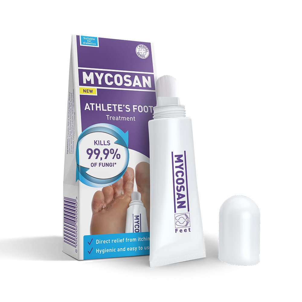 MYCOSAN pretsēnīšu gels pēdām, 15 ml