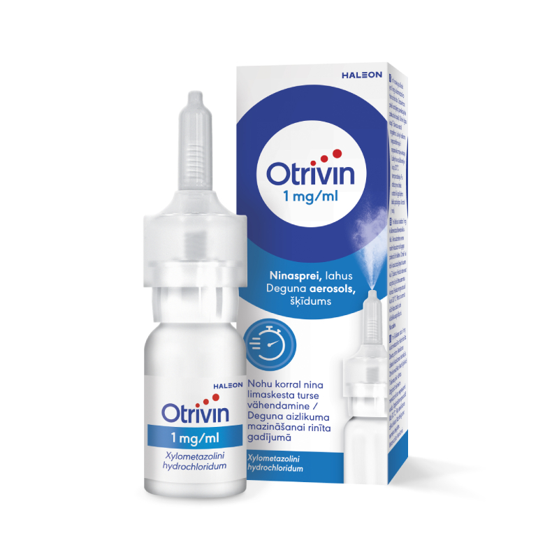 Otrivin 1 mg/ml deguna aerosols, šķīdums