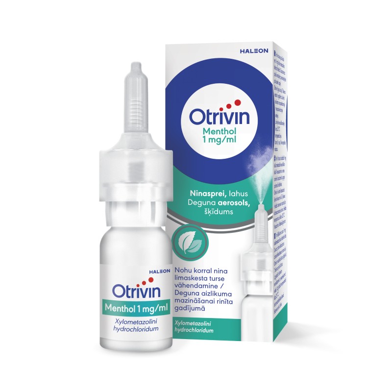 Otrivin Menthol 1 mg/ml deguna aerosols, šķīdums