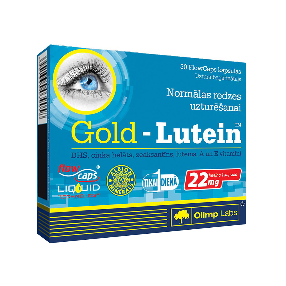 Olimp Labs Gold - Lutein, 30 kapsulas