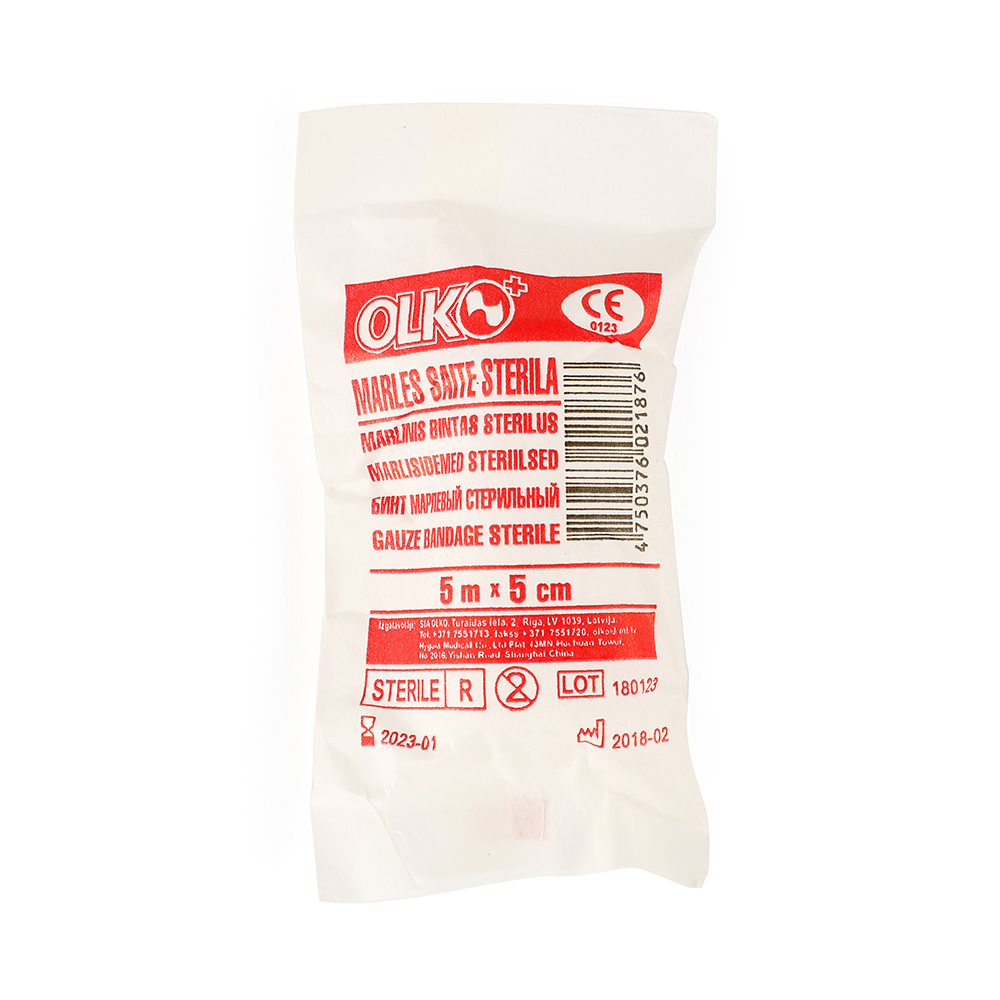 OLKO marles saite sterila 5mx5cm