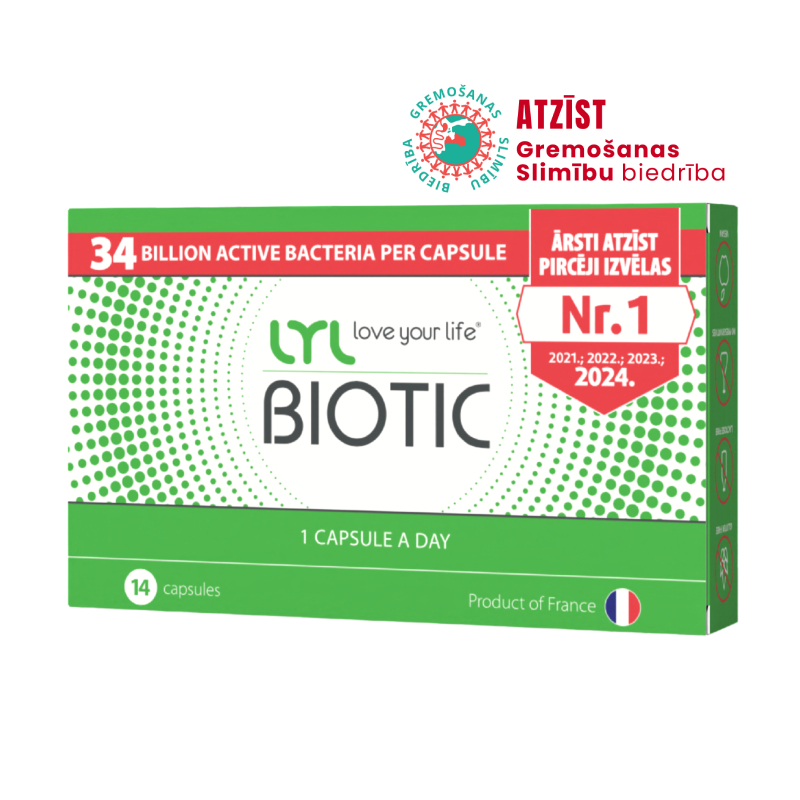 LYL BIOTIC, 14 kapsulas