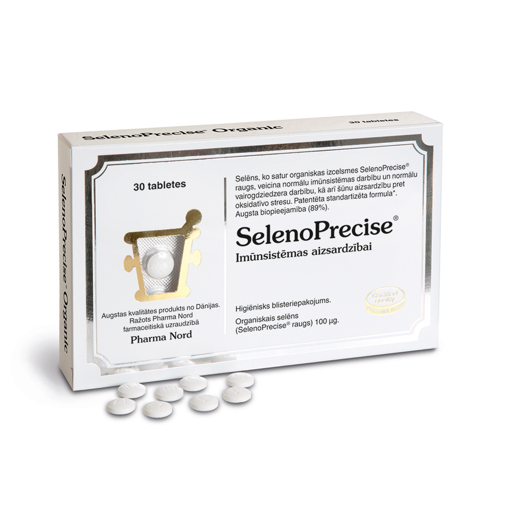 Bio SelenoPrecise Organic, 30 tabletes