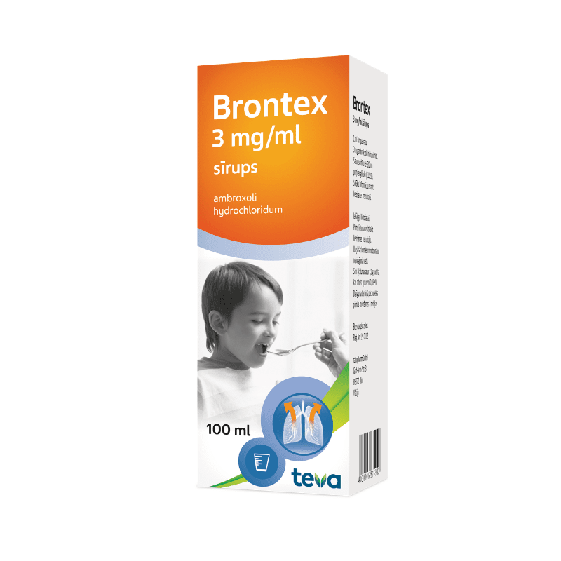 Brontex 3 mg/ml sīrups