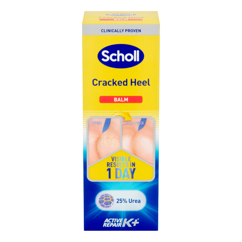 Scholl Balzams saplaisājušiem papēžiem, 60 ml