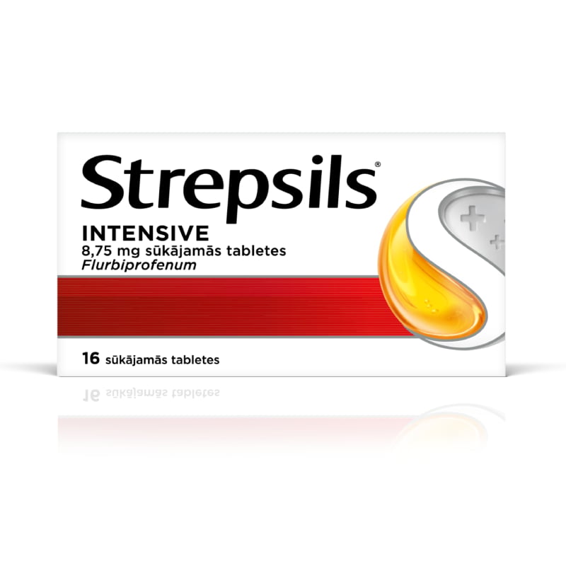 Strepsils Intensive 8,75 mg sūkājamās tabletes