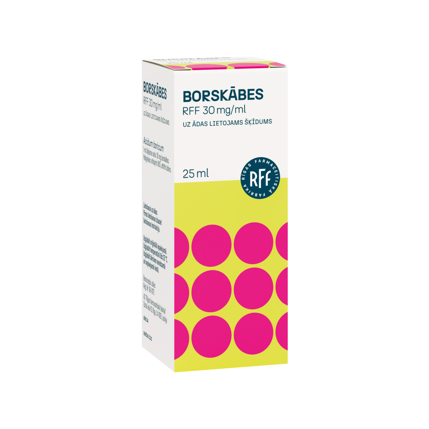 Borskābes, 25 ml