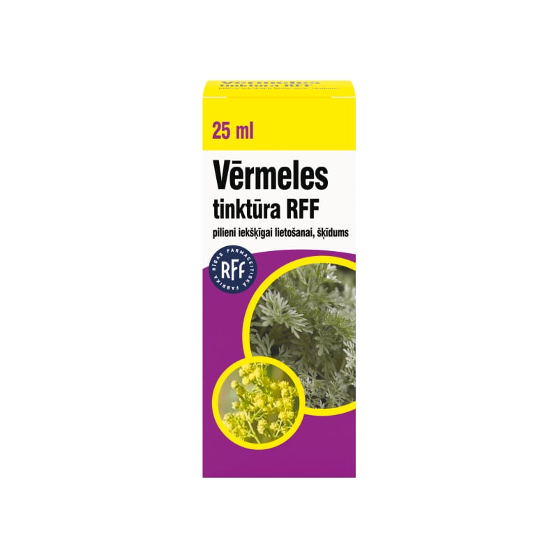 Vērmeles tinktūra RFF pilieni iekšķīgai lietošanai, šķīdums