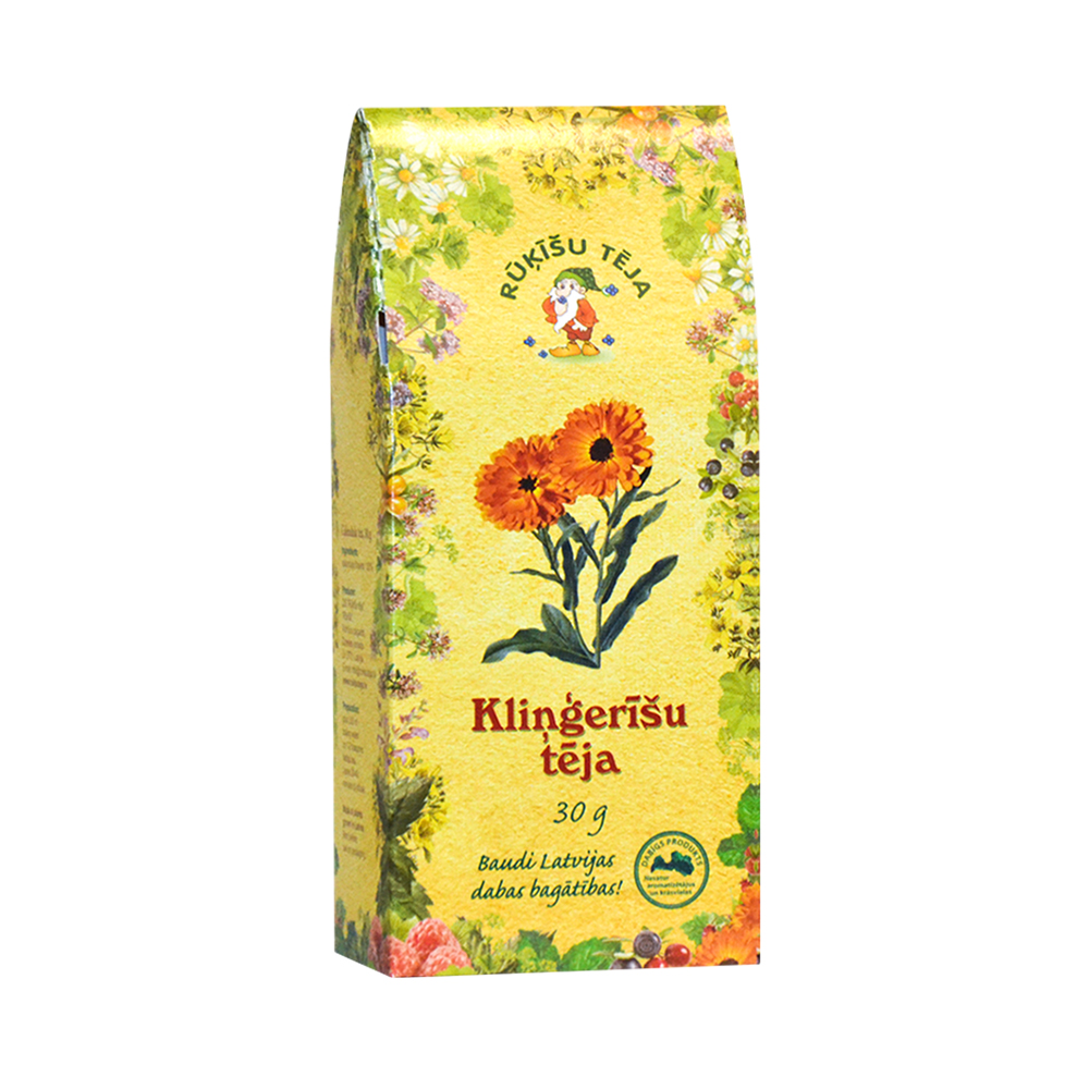 Rūķīšu Kliņģerīšu tēja, 30 g