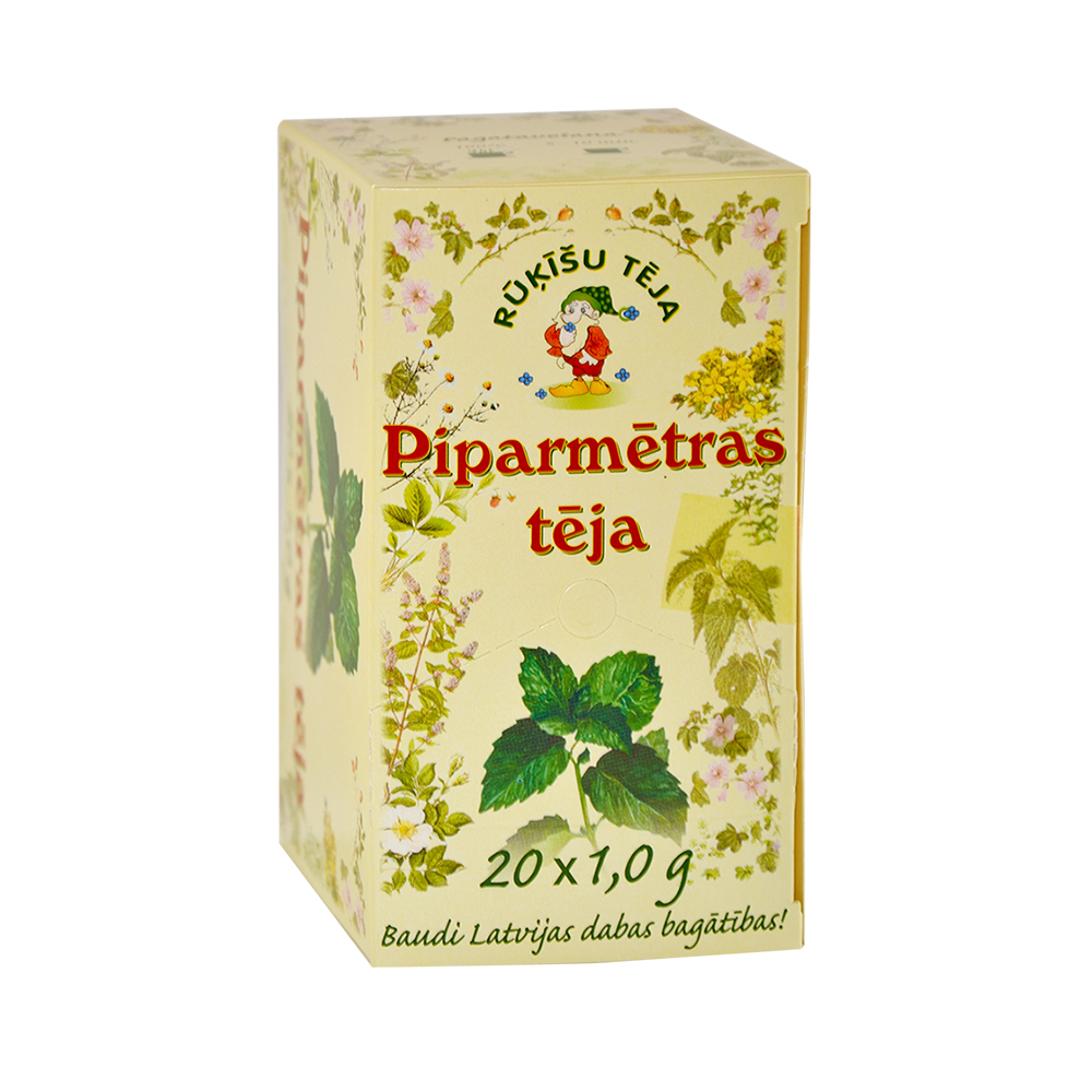 RŪĶĪŠU Piparmētras tēja 1 g N20 