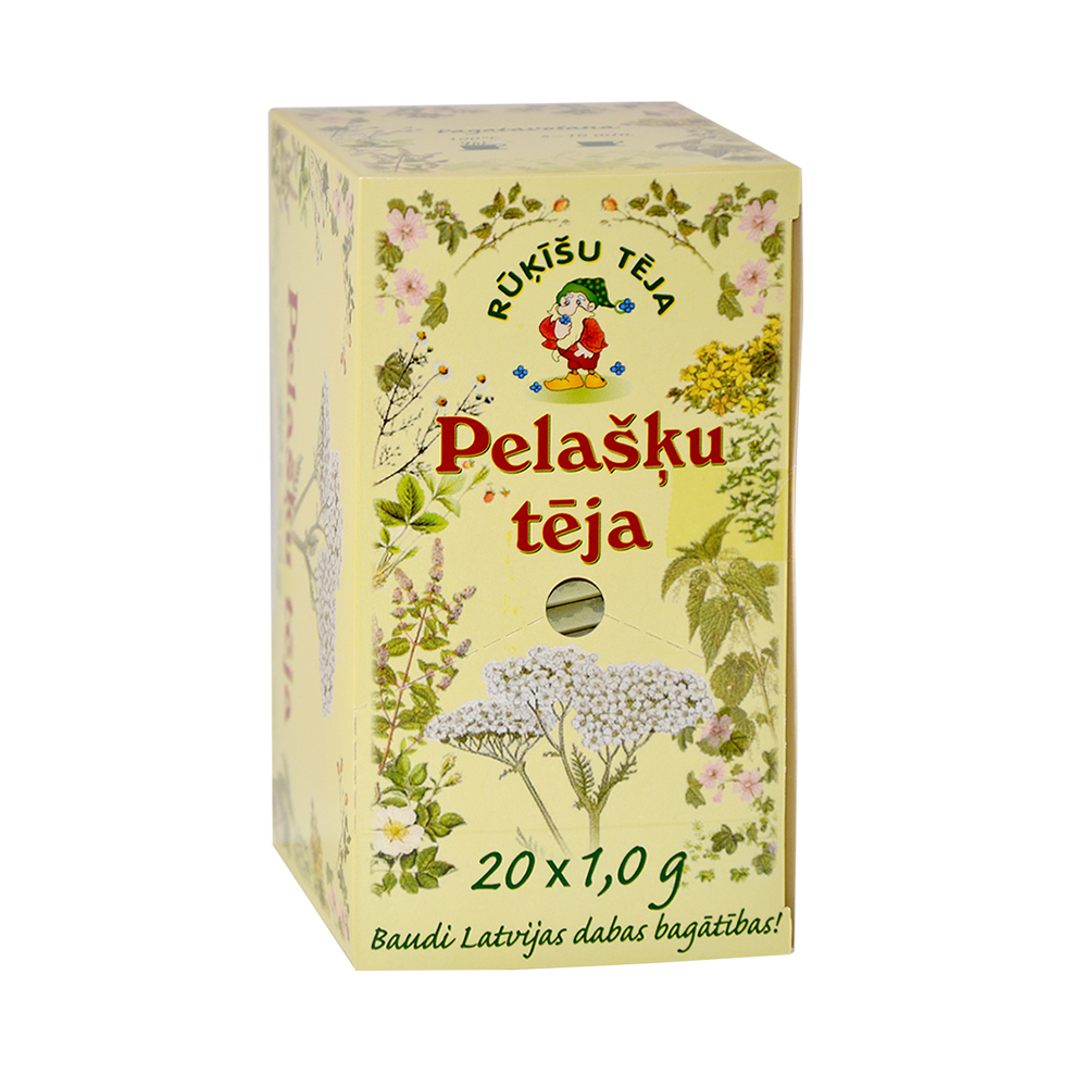 Rūķīšu Pelašķu tēja, 20 paciņas