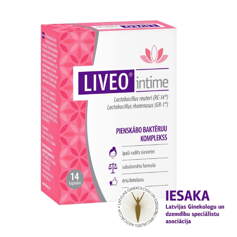 Liveo Intime, 14 kapsulas