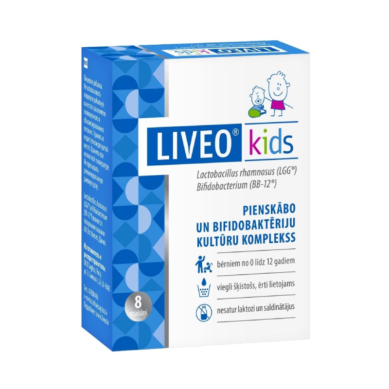 Liveo Kids maisījums, 8 paciņas