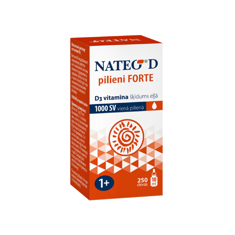 NATEO D Forte 1000 SV pilieni 10 ml