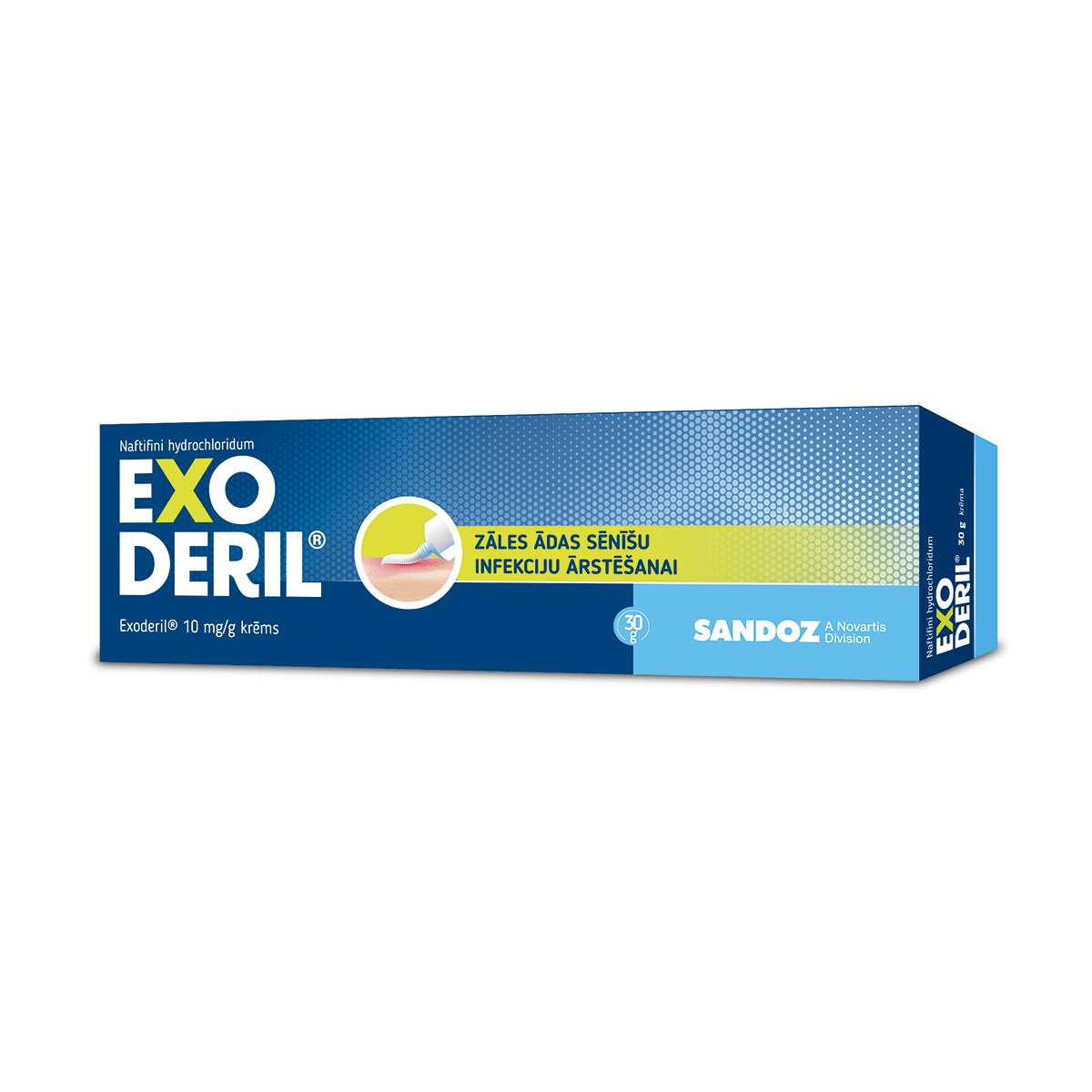 Exoderil 10 mg/g krēms