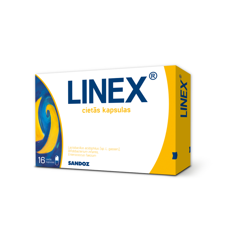 Linex cietās kapsulas