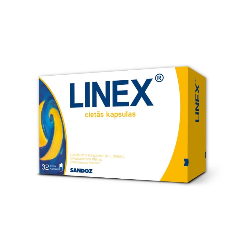 Linex cietās kapsulas