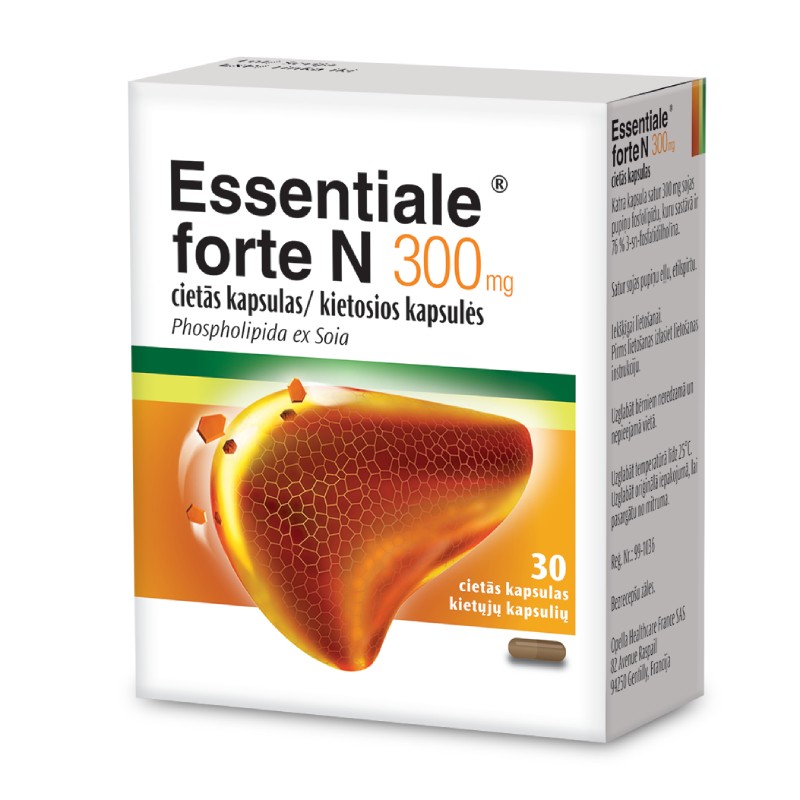 Essentiale forte N 300 mg cietās kapsulas