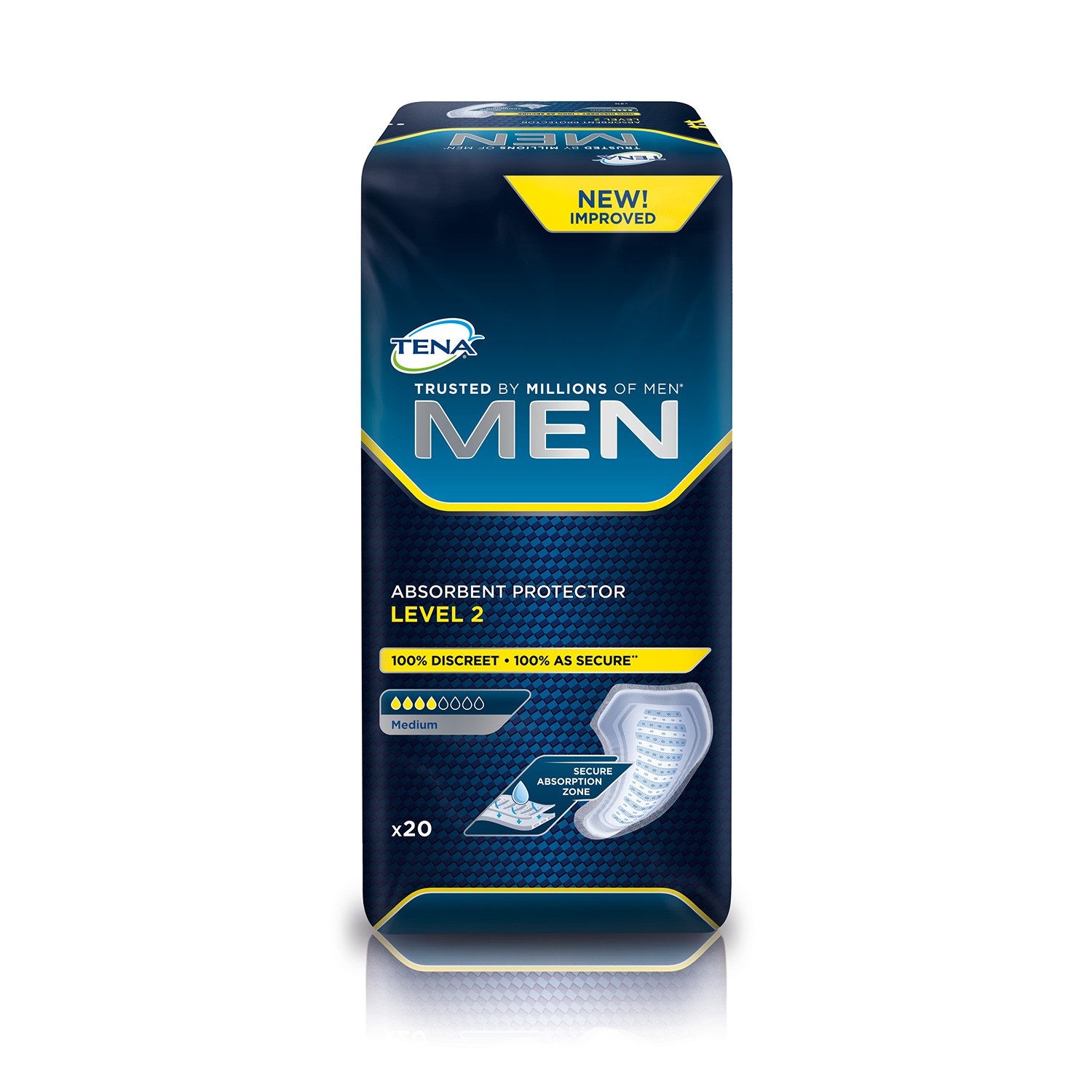 TENA MEN ABSORBENT PROTECTOR LEVEL 2 N20 (SCA)