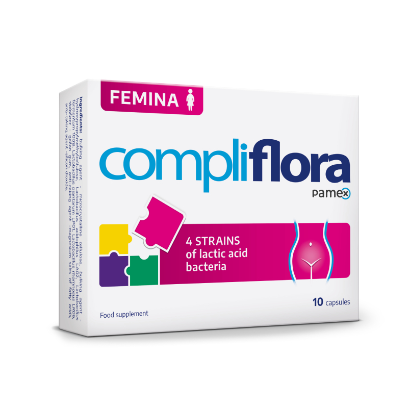 CompliFlora Femina, 10 kapsulas