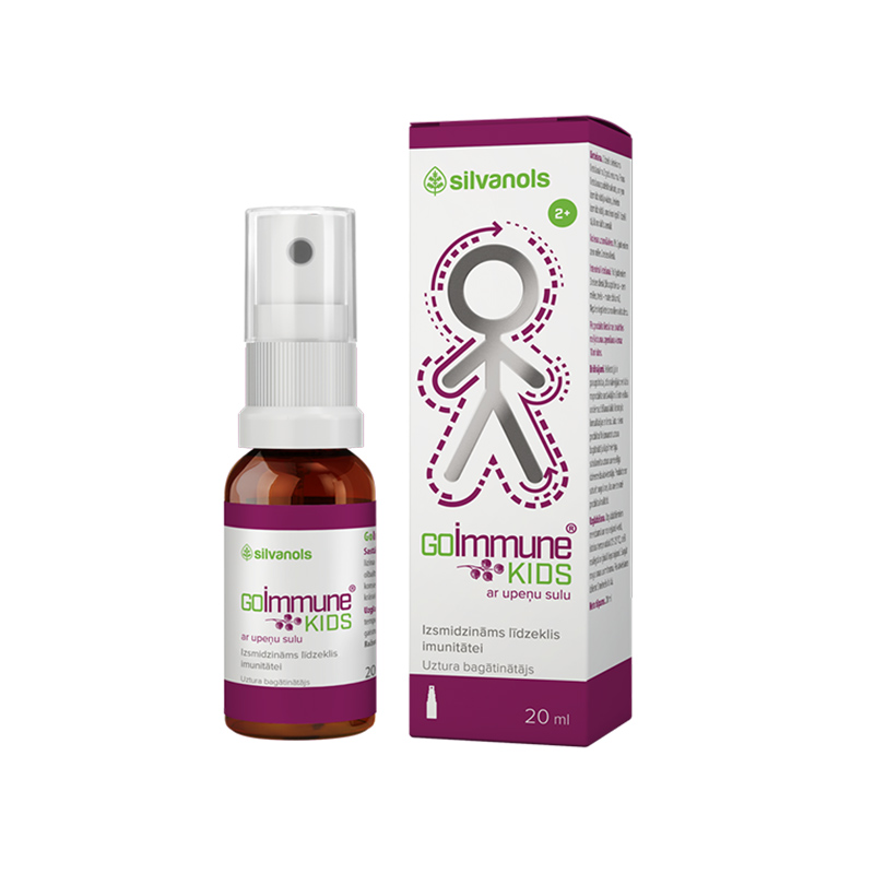 GOIMMUNE Kids aerosols ar upeņu sulu, 20 ml
