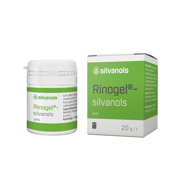 Rinogel-Silvanols gels, 20 g