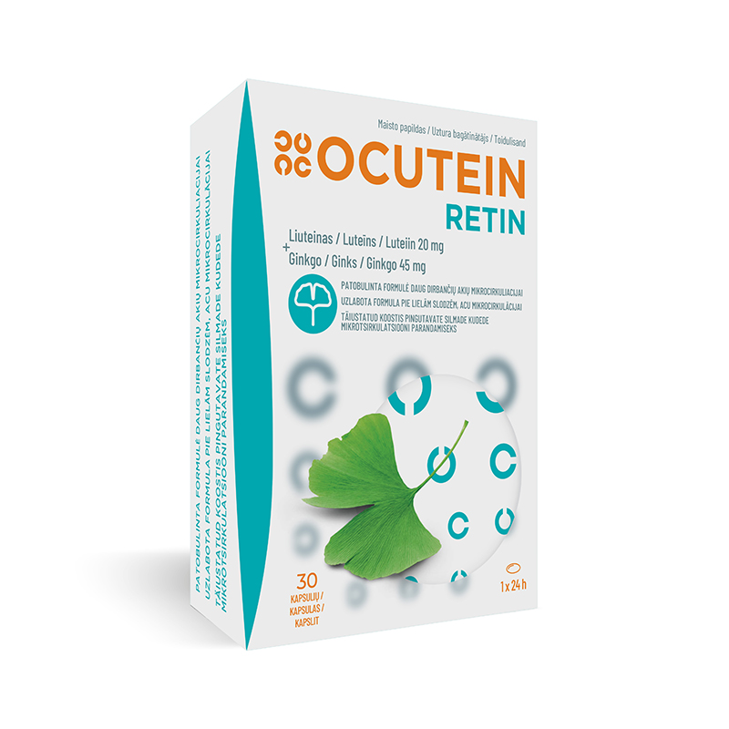 Ocutein Retin, 30 kapsulas