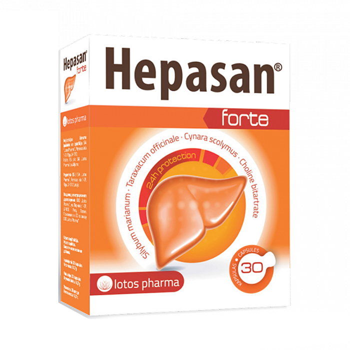 Hepasan Forte, 30 kapsulas