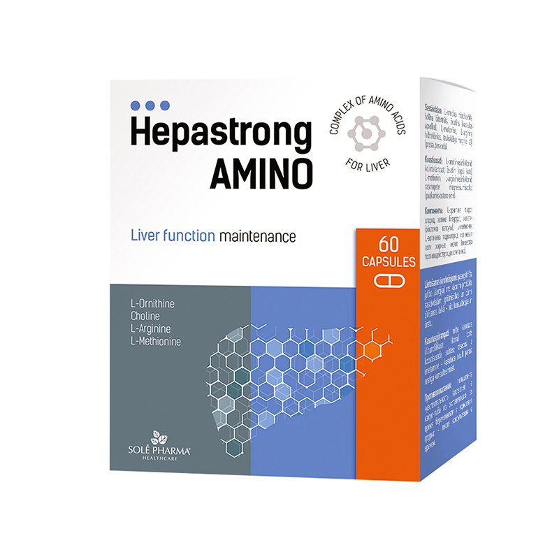 Hepastrong Amino, 60 kapsulas