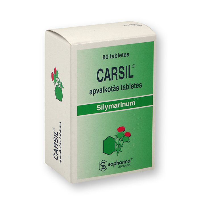 Carsil 22,5 mg apvalkotās tabletes
