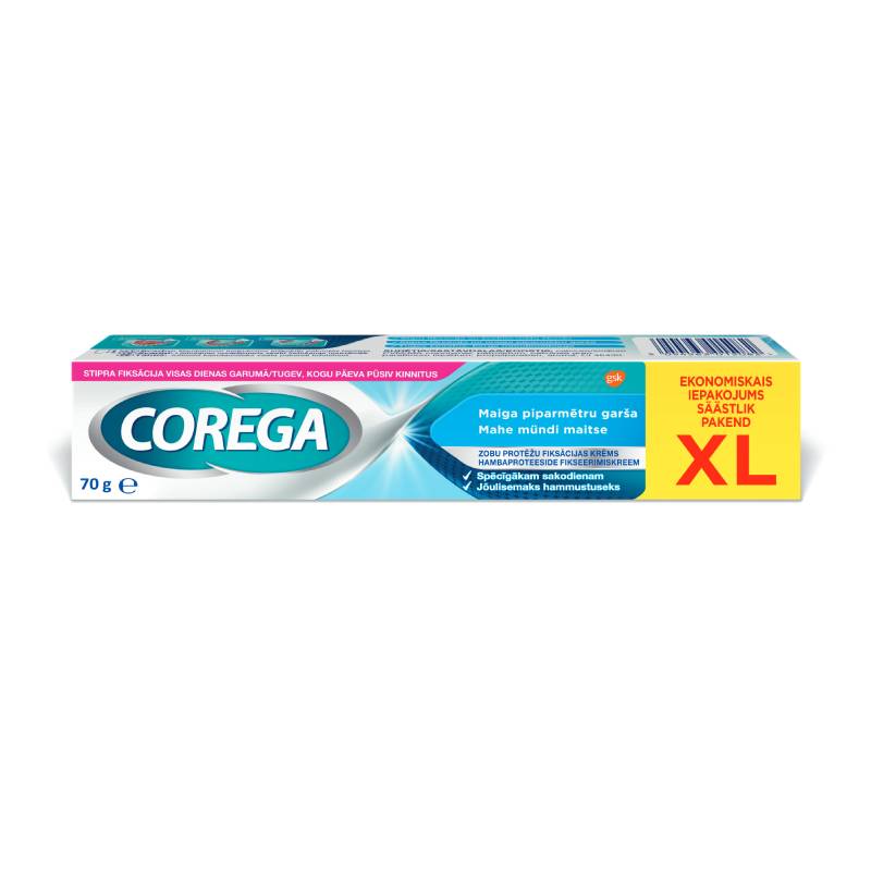 COREGA Extra Strong fiksācijas krēms protēzēm, 70 g