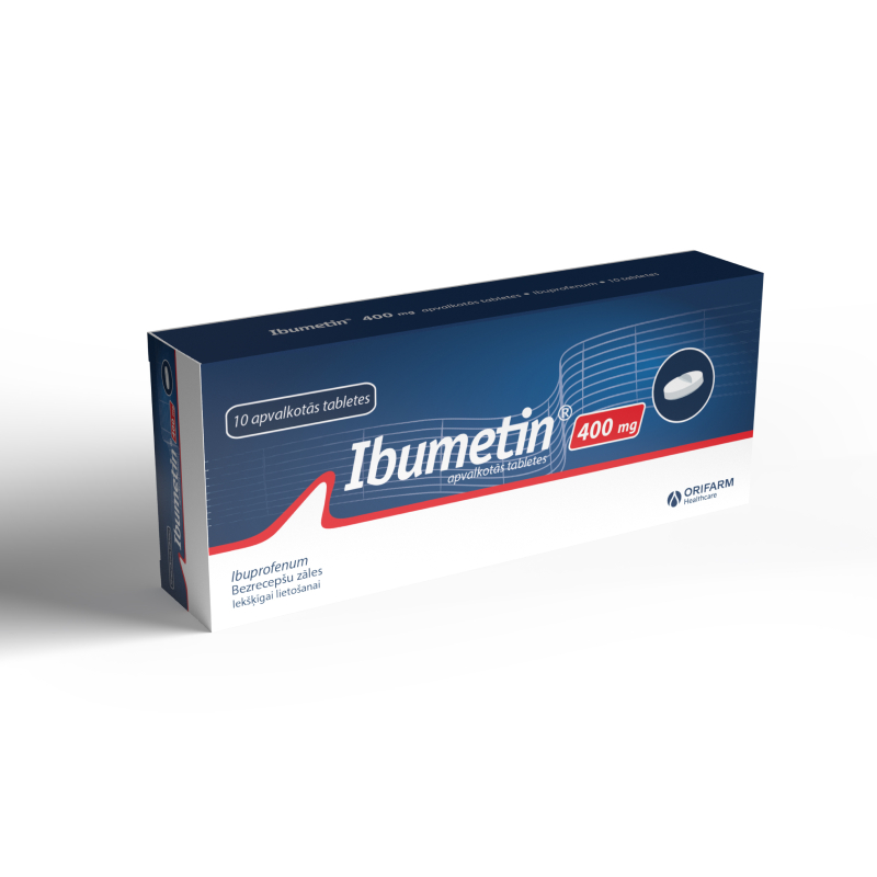 Ibumetin 400 mg apvalkotās tabletes