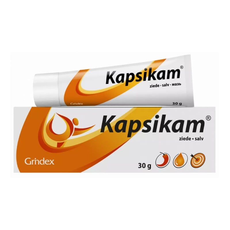 Kapsikam ziede