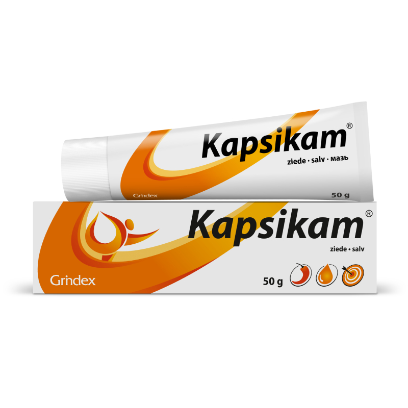 Kapsikam ziede