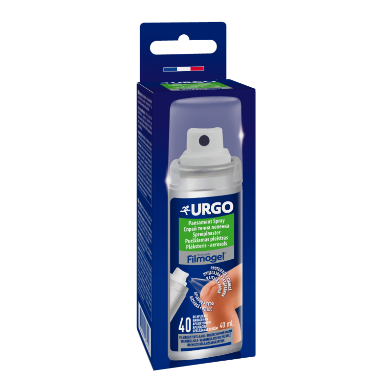 URGO PANSEMENT SPRAY aerosols brūču aizsardzībai, 40 ml