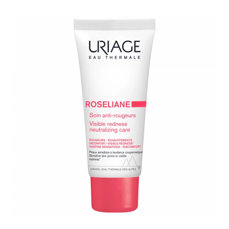 URIAGE krēms sausai, jutīgai ādai ar noslieci uz apsārtumu ROSELIANE, 40 ml