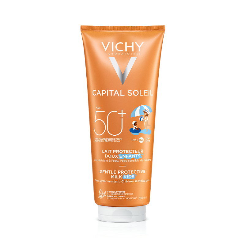 Vichy Capital Soleil SPF 50+ aizsargpienieņš bērniem, 300 ml