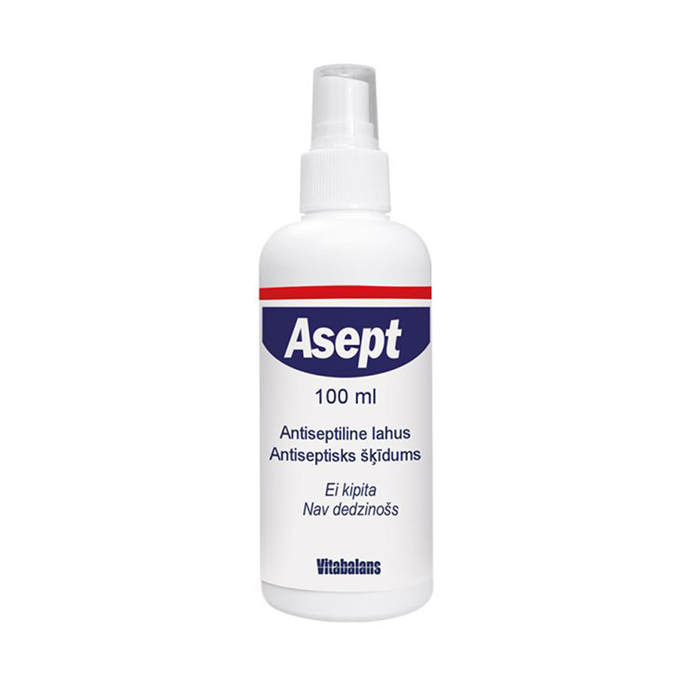 ASEPT Antiseptic izsmidzināms līdzeklis, 100ml