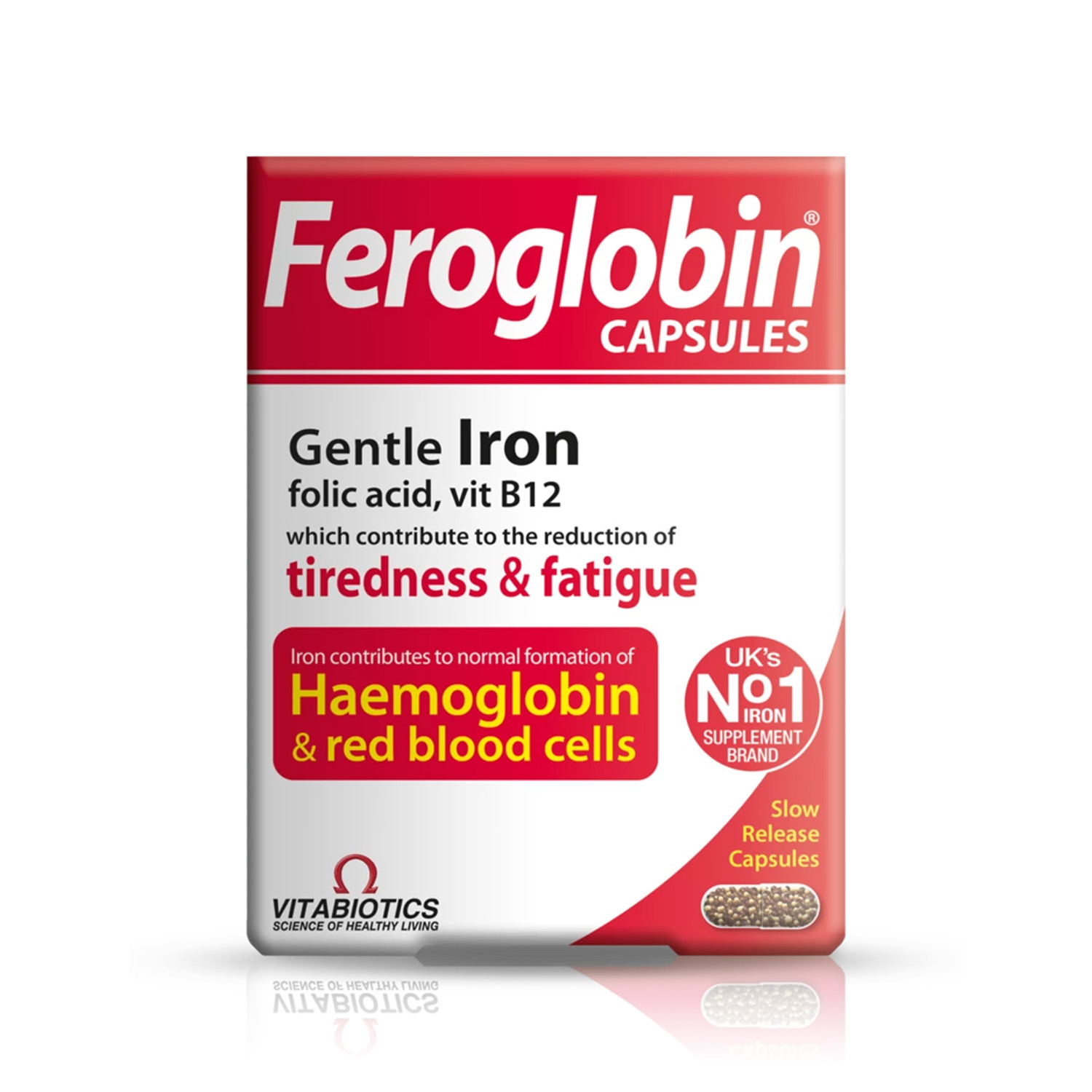 Feroglobin B12, 30 ilgstošas darbības kapsulas