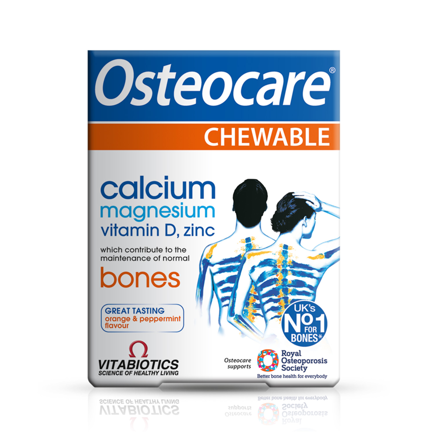 Osteocare, 30 košļājamās tabletes