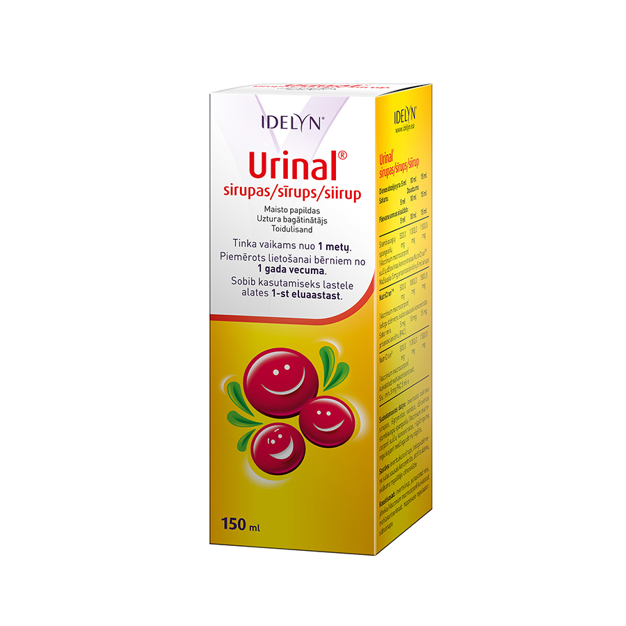 URINAL® sīrups, 150 ml