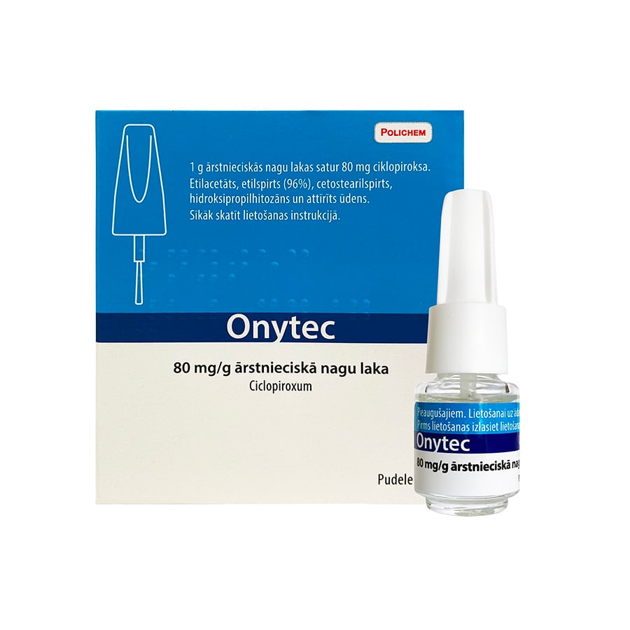 Onytec 80 mg/g ārstnieciskā nagu laka