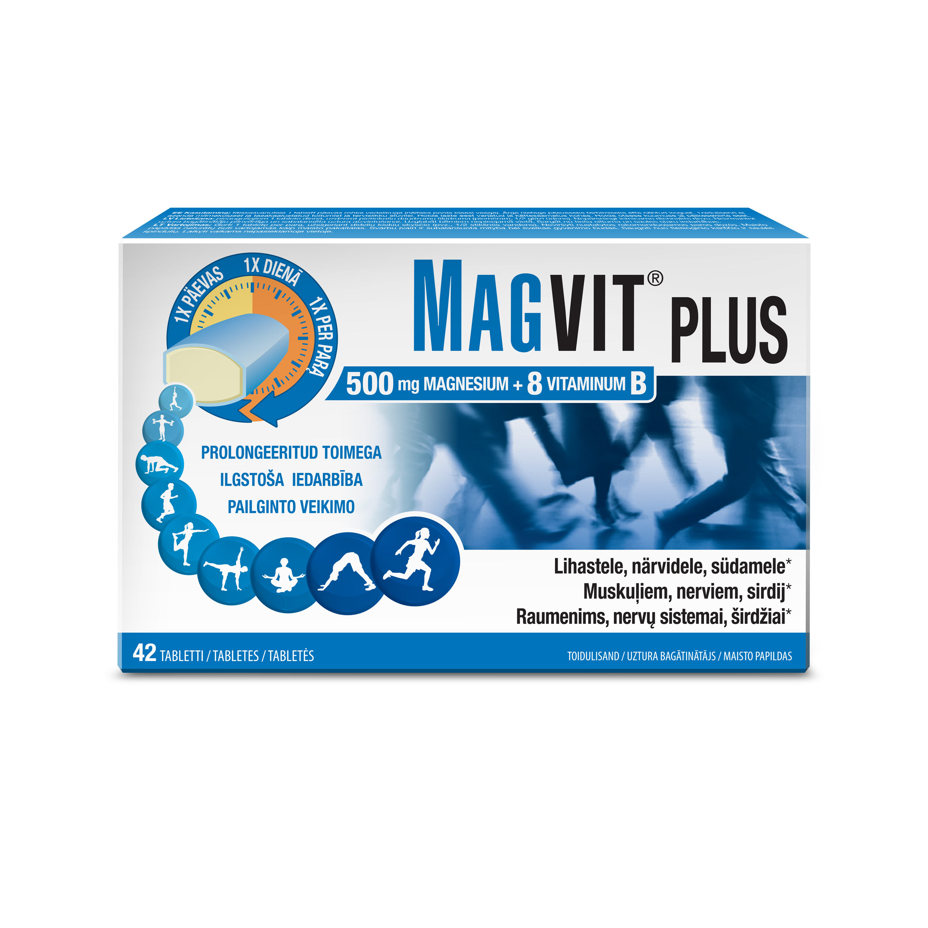 Magvit Plus, 42 tabletes