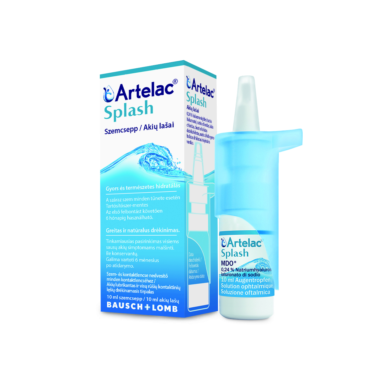 ARTELAC acu pilieni SPLASH, 10 ml