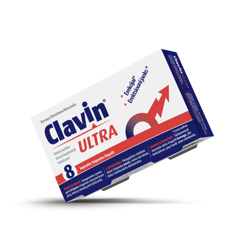 Clavin Ultra, 8 kapsulas